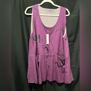 Elegant Purple Women's Tank Top
